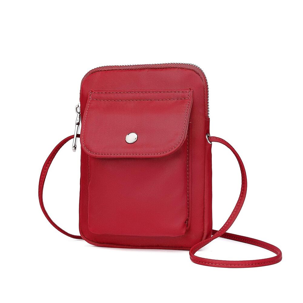 4630 Nylon Crossbody Lanyard Mobile Phone Bag Stylish Accessory